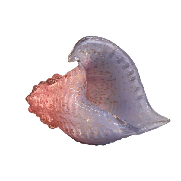 Mavi Sarı Deniz Kabuğu Büyük Pembe-Mor