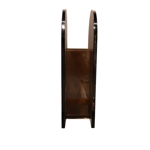 Elips Kahverengi Cam Obje Küçük