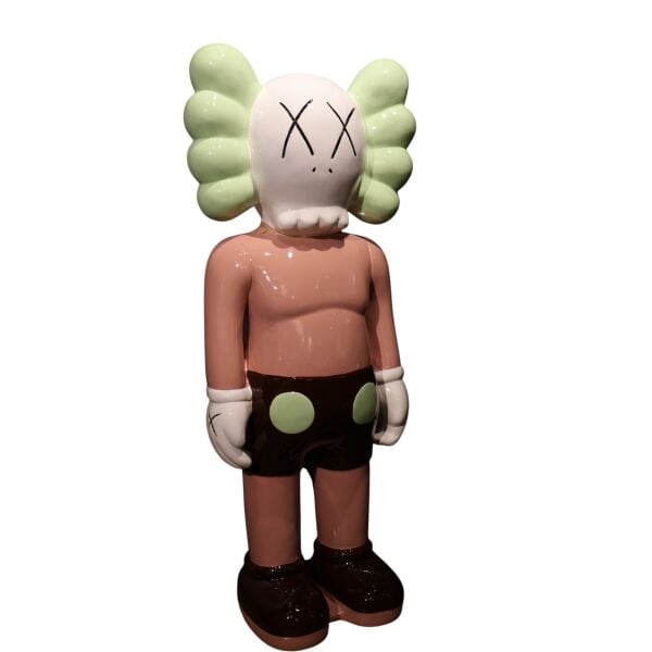 Pembe Kahverengi Kaws Büst