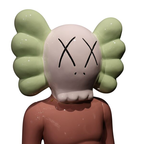 Pembe Kahverengi Kaws Büst