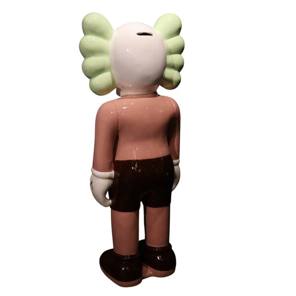 Pembe Kahverengi Kaws Büst