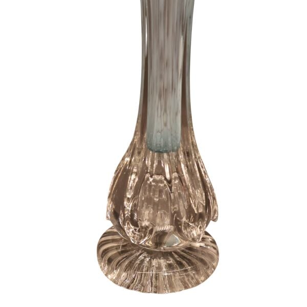 Kristal Cam Damla Obje Mavi Büyük