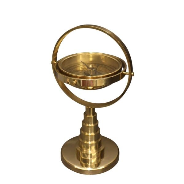 Pirinç Masa Üstü Pusula