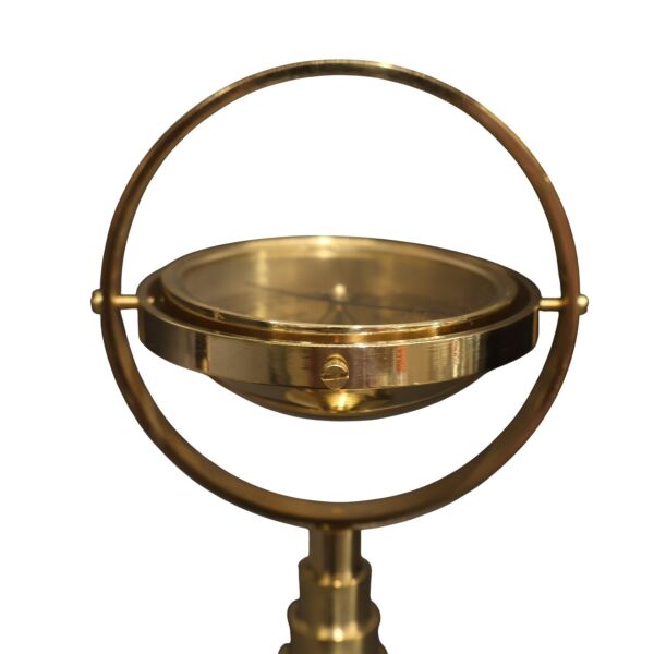 Pirinç Masa Üstü Pusula