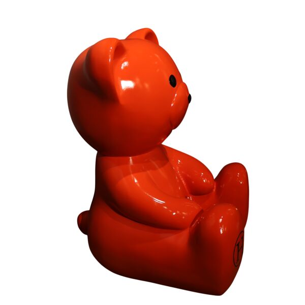 Oturan Ayıcık Kırmızı '' H ''