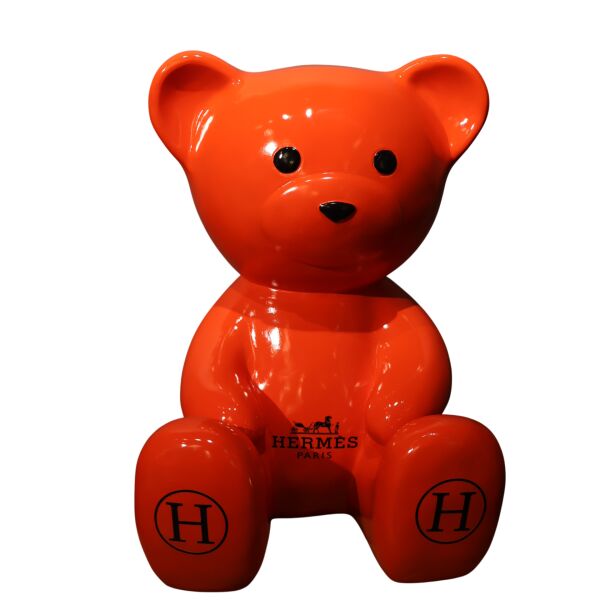 Oturan Ayıcık Kırmızı '' H ''