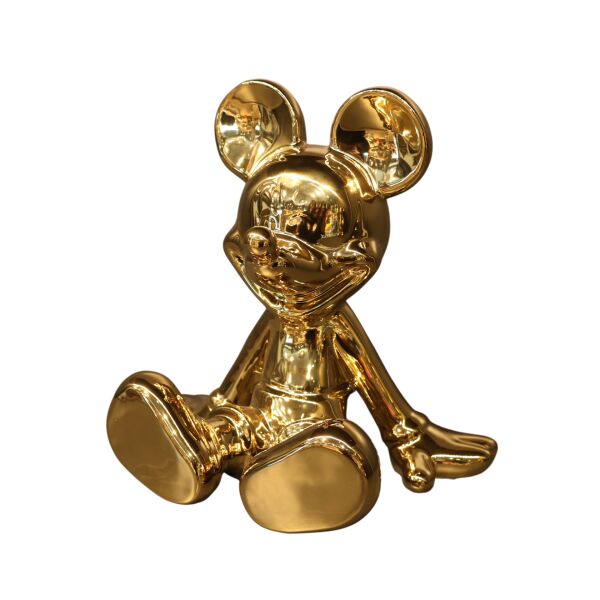 Mickey Mouse Oturan Gold