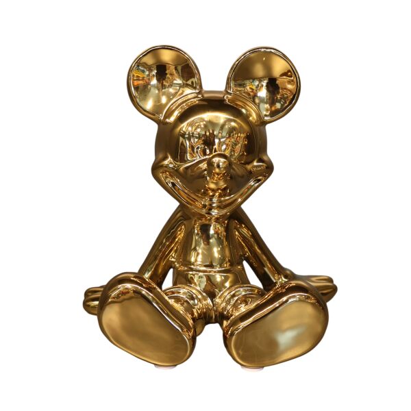 Mickey Mouse Oturan Gold