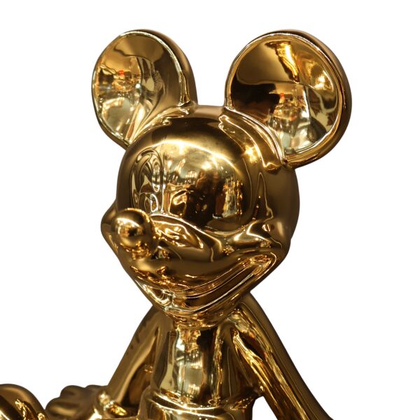 Mickey Mouse Oturan Gold