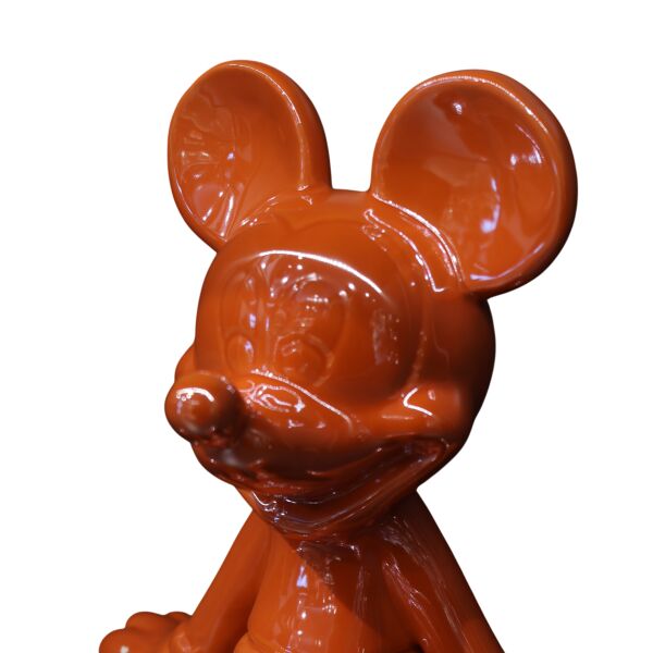 Mickey Mouse Oturan Gold Turuncu