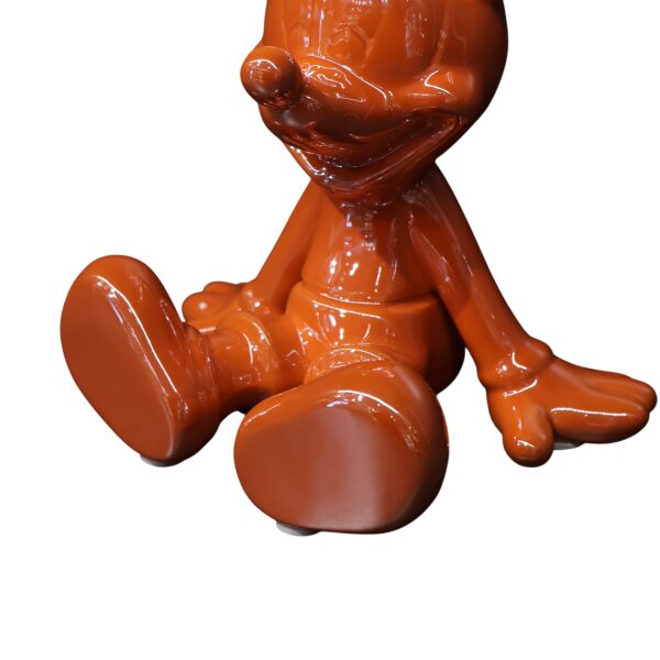 Mickey Mouse Oturan Gold Turuncu