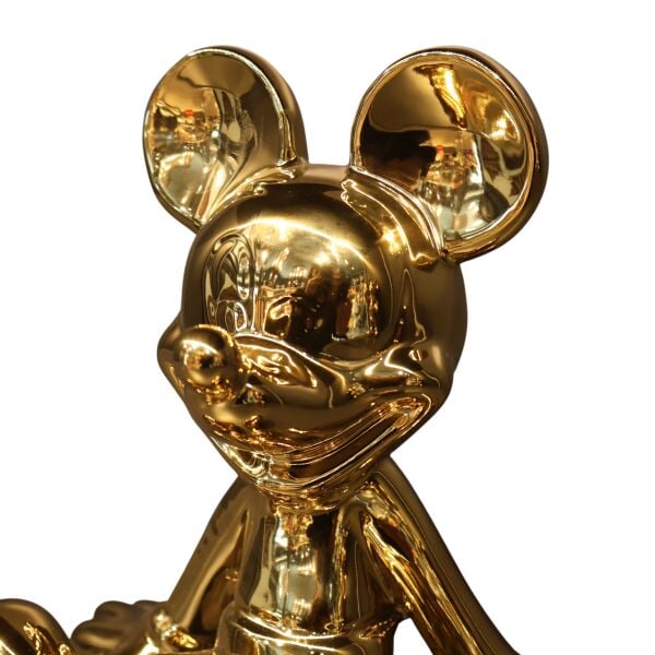 Mickey Mouse Oturan Gold Gold