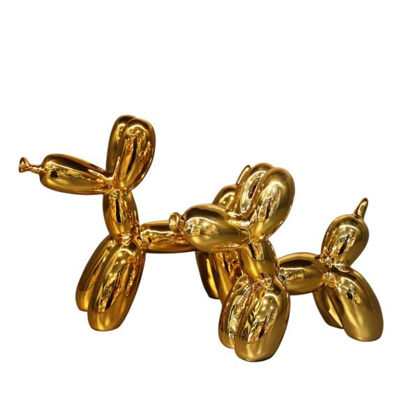 İthal İkili Balon Köpek Gold Gold
