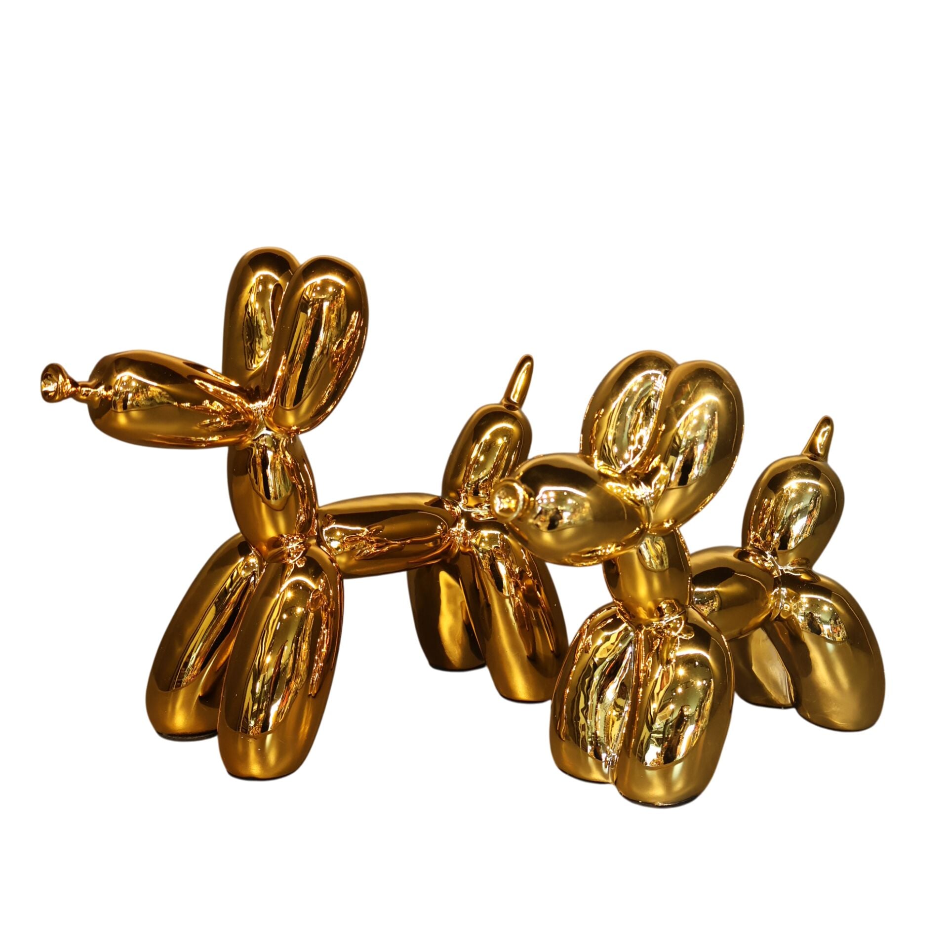 İthal İkili Balon Köpek Gold Gold