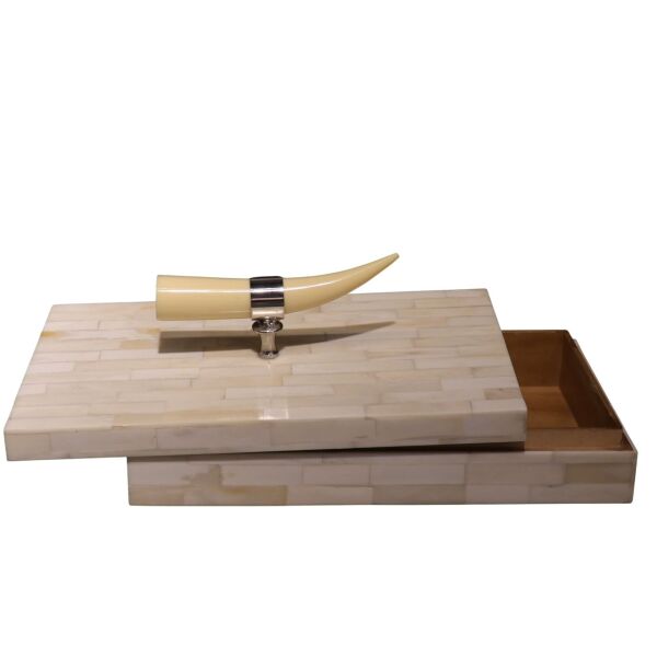 Boynuz Kemik Dikdörtgen Kutu