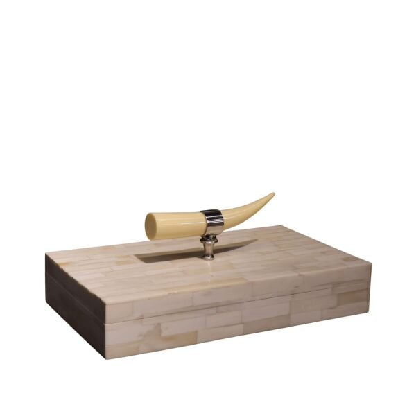 Boynuz Kemik Dikdörtgen Kutu