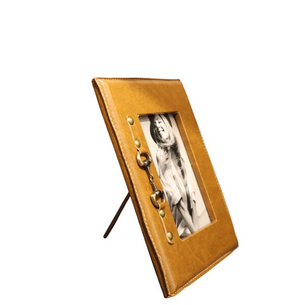 Kahve Deri Çerçeve