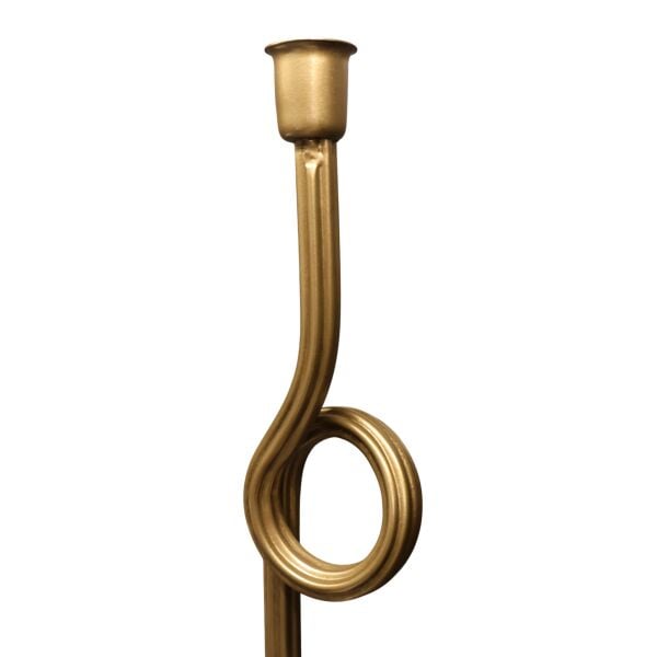 Lyon Gold Metal Çember Şamdan Büyük