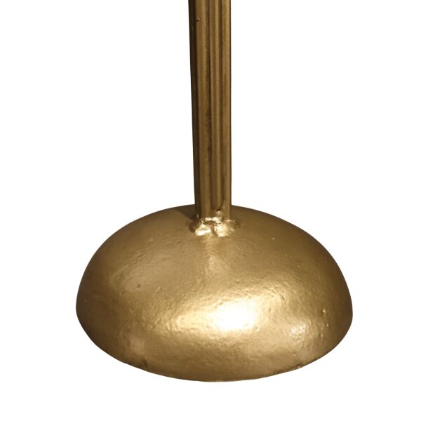 Lyon Gold Metal Çember Şamdan Büyük