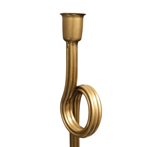 Lyon Gold Metal Çember Şamdan Küçük