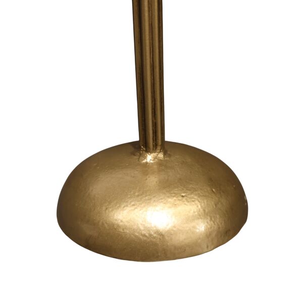 Lyon Gold Metal Çember Şamdan Küçük