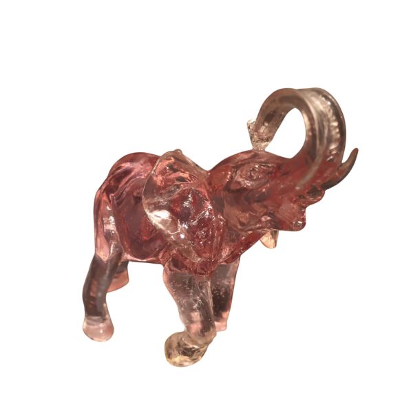 Üçlü Reçine Pembe Fil