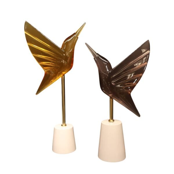 Sinek Kuşu İkili Amber Füme