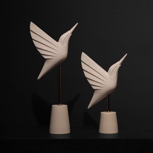 Sinek Kuşu İkili Amber Füme Beyaz