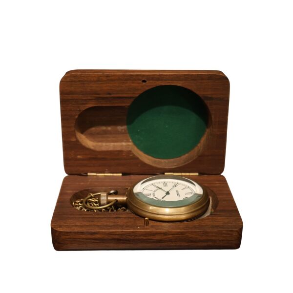 Pirinç London Köstekli Saat