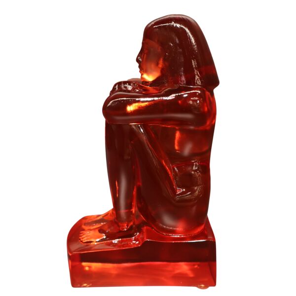 Mısırlı Kız Kitap Tutucu Amber