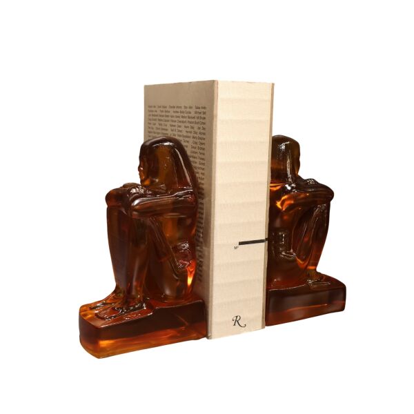 Mısırlı Kız Kitap Tutucu Kırmızı Amber
