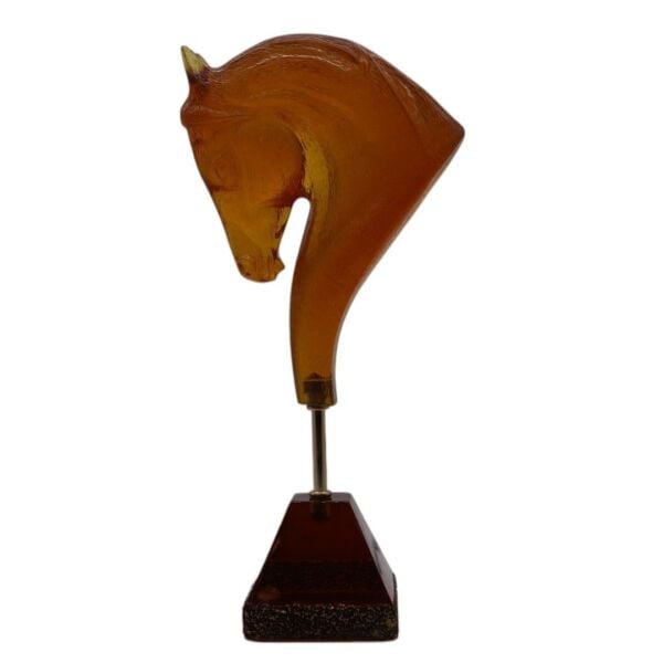Reçine At Heykeli Amber Amber