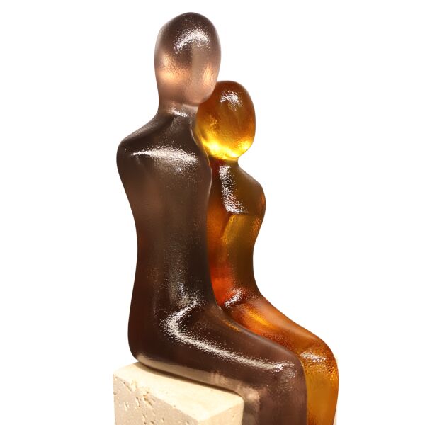 Traverten Kadın-Erkek Amber Füme