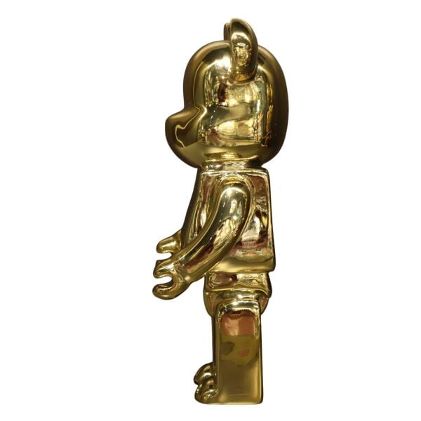 Gold Kaws Bear