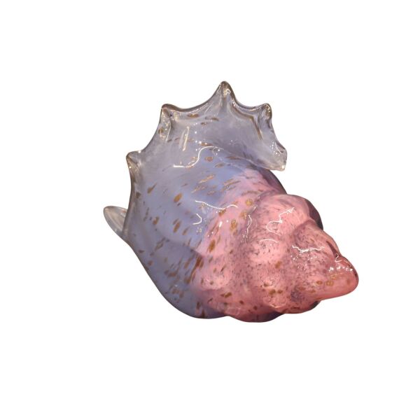 Amber Mor Deniz Kabuğu Küçük Yeşil-Turuncu