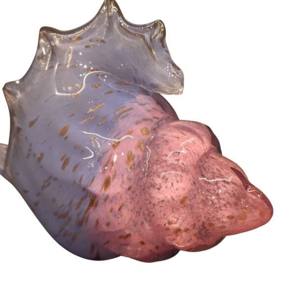 Amber Mor Deniz Kabuğu Küçük Yeşil-Turuncu