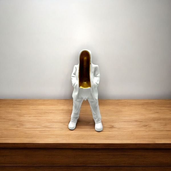 Ghost Beyaz-Gold Küçük Obje