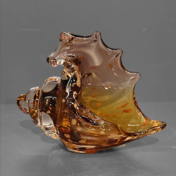 Amber Mor Deniz Kabuğu Küçük Amber-Mor