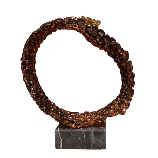 Reçine Halka Amber Küçük