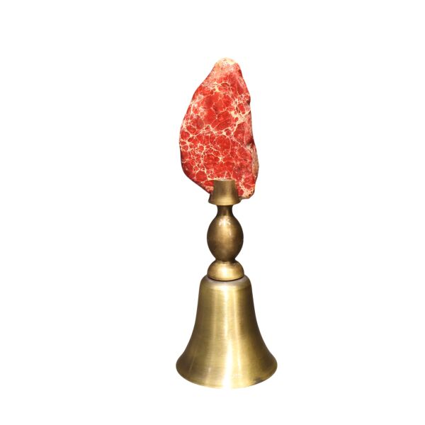 Yeşil Pirinç Doğal Taşlı Mum Söndürücü Turkuaz