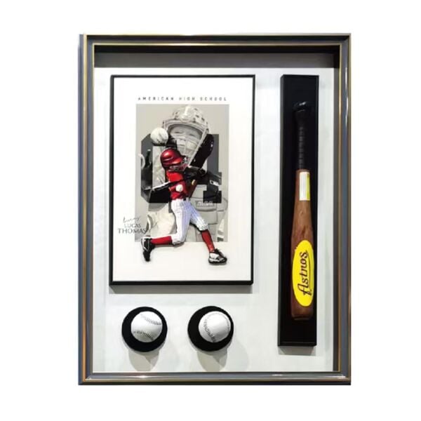 Tablo Beyzboll Kare Beyaz