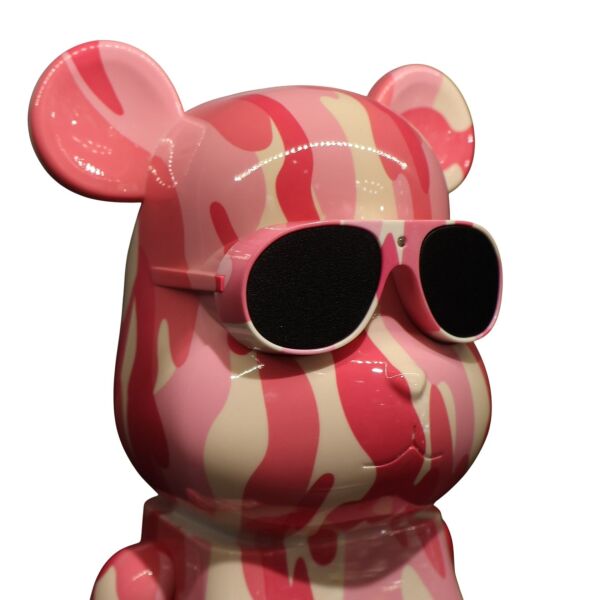 Pembe Kamuflaj Kaws Speaker Pembe-Kamuflaj