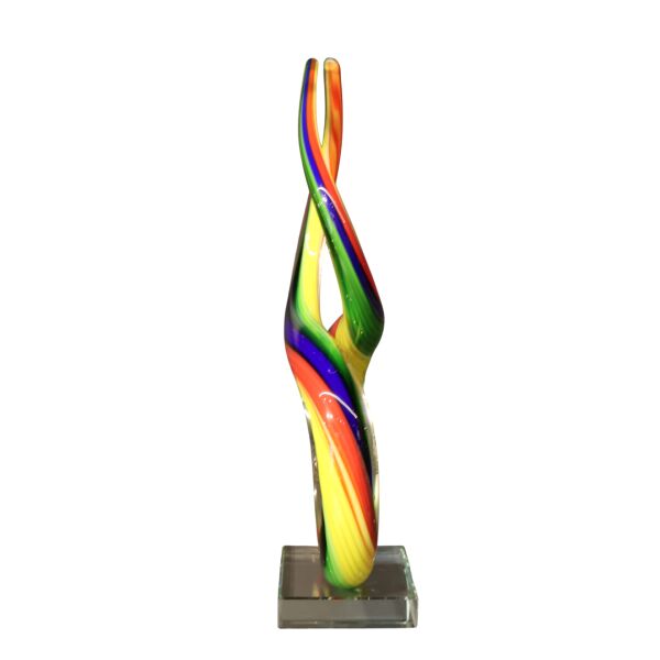 Cam Gökkuşagı Desen Obje