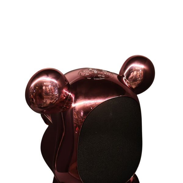 Pembe Kamuflaj Kaws Speaker Pembe-Metalik
