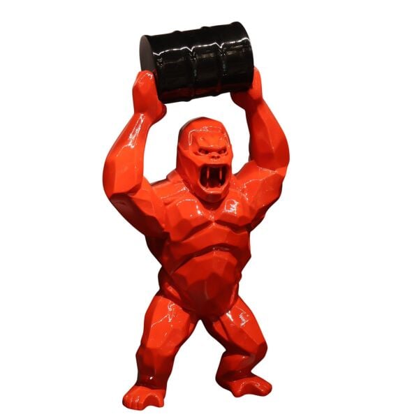 Mavi Goril Kırmızı