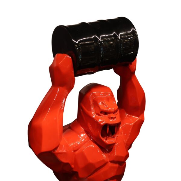 Mavi Goril Kırmızı