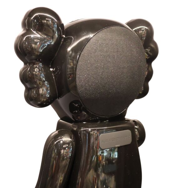 Siyah Kaws Bear Speaker Beyaz