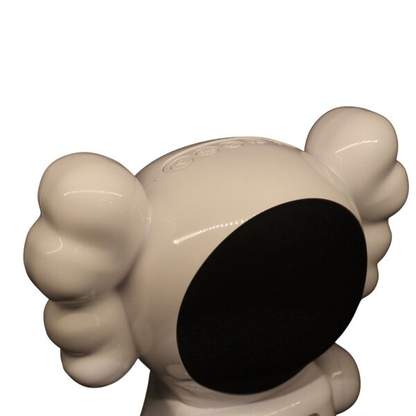 Siyah Kaws Bear Speaker Beyaz