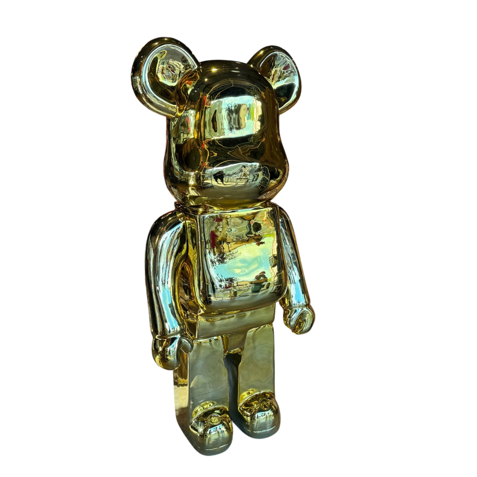 Kaws Heykel Gold