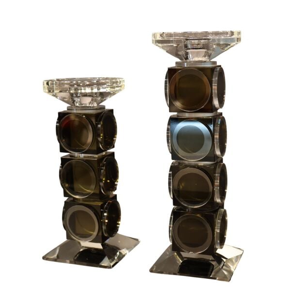 Pullu Şamdan Turuncu Yağ Yeşili